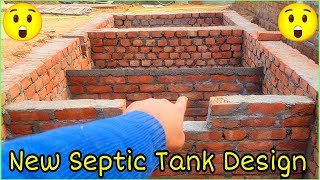 New Design Septic Tank  How to Make a Septic Tank Amazing Septic Tank Design [upl. by Naej]