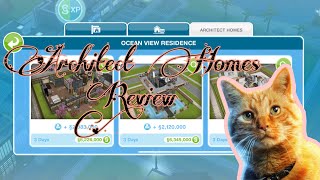 Sims Freeplay Architect Homes Review [upl. by Larrie]