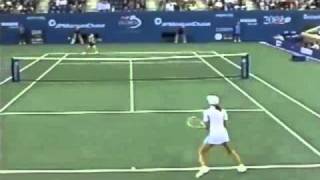 Martina Hingis vs Amanda Coetzer 2002 US Open Highlights [upl. by Elia]