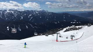 Brixen Plose Winter 2018 Piste [upl. by Odama273]