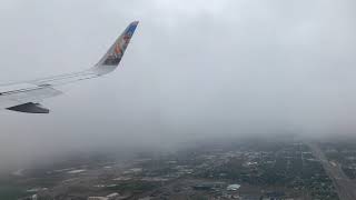 Frontier Airlines A320 landing in Harlingen Valley International Airport [upl. by Cullie]