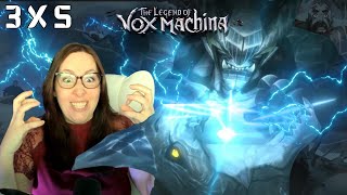 The Legend Of Vox Machina Season 3  Ep 5 Reaction The Frigid Wastes Critical Role [upl. by Llenyar]