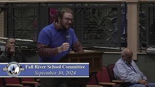 9302024 Fall River School Committee [upl. by Efi]