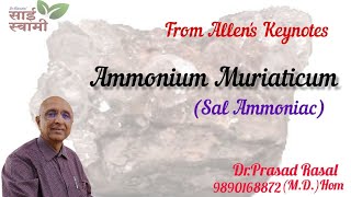 My Experiences with Ammonium Muriaticum [upl. by Yeca106]