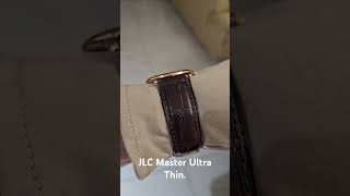 Jaeger LeCoultre Mastel Control Ultra Thin 18k rose gold manual wind 39mm [upl. by Agripina819]