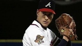 95 WS Gm6 Glavine tosses eight scoreless in clincher [upl. by Einnep731]