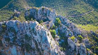 St Hilarion Castle St Hilarion Kalesi Zirve Kyrenia Cyprus [upl. by Atiuqan]