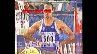 onsportnewscom  Κωνσταντίνος Κεντέρης Final 200m Edmonton 2001 [upl. by Patnode981]