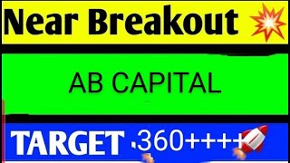 AB CAPITAL SHARE LATEST NEWS TODAYAB CAPITAL SHARE TARGETAB CAPITAL SHARE ANALYSISAB CAPITALSHARE [upl. by Tiler903]