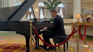 Disneys Grand Floridian Resort LIVE Disney Piano Music w amazing PianistWalt Disney World 62024 [upl. by Guinn753]