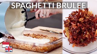 Resep Spaghetti Brulee Pakai Cabe Kering Makin Mantap Lasagna [upl. by Craven]