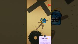 Stickman dismounting gaming trollface bgmi shorts [upl. by Rodrigo]