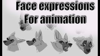 CONCEPT ARTING face expressions before animation  PROCREATE [upl. by Bianca]