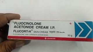 Flucort H Cream  Fluocinolone Acetonide Cream  Flucort H Skin Cream uses Benefit Review Hindi [upl. by Im]