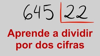 APRENDE A DIVIDIR POR UNA CIFRA  Divisiones de 1 cifra [upl. by Mcnamee630]