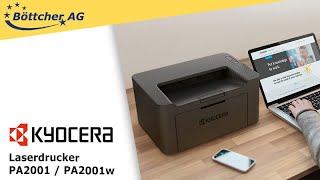 Laserdrucker Kyocera PA2001  PA2001w [upl. by Enattirb762]