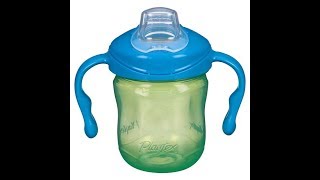 Playtex Baby Sipsters SpillProof Soft Spout Training Sippy Cup [upl. by Vasyuta]