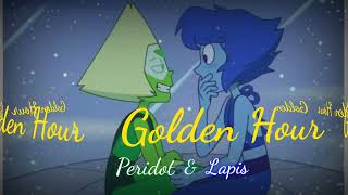 AI Cover Golden Hour  Peridot amp Lapis Lazuli Original by JVKE  viral stevenuniverse lapidot [upl. by Gaven935]