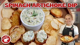 CHEF RVs SPINACH ARTICHOKE DIP [upl. by Aidua]