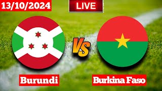 Burundi Vs Burkina Faso  CAF Africa Cup of Nations 🛑 Live Match Score [upl. by Celio]