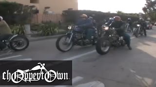 Choppers Tear Up the PCH  Chopperfest Ride Harbortown Bobber custom bike movie [upl. by Nacim879]