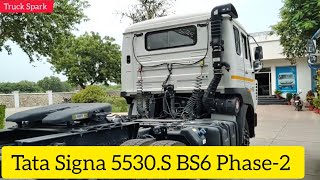 Tata Signa 5530S BS62 Tractor Price Features mileage tatamotors tatasigna truckspark [upl. by Sirovart]