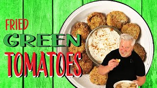 FRIED GREEN TOMATOES RECIPE [upl. by Malinda]