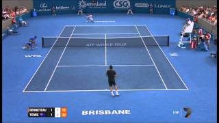 Bernard Tomic  What is that shot No one plays that shot [upl. by Carlile]