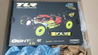 Team Losi Racing 8IGHT XXE 20 Unboxing and Assembly [upl. by Iat451]