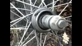 Dicta freewheel removal with no special tools EASY [upl. by Ailedua]