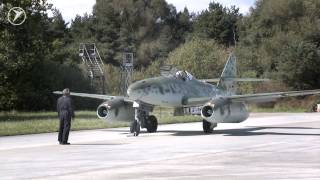 Messerschmitt Me 262  engine start  original sound [upl. by Serena783]