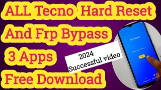 How To All Tecno Hard Reset  How To Tecno Frp Bypass 2024  Techno Pova Le6 Frp Bypass [upl. by Aurore]