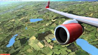 FSX HD  Jet2 Boeing 757200 Manchester EGCC to Tenerife GCTS Full Flight [upl. by Magnum372]