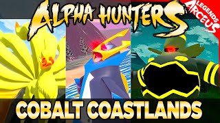 Every Alpha Pokemon in Cobalt Coastlands  Pokemon Legends Arceus [upl. by Lev]