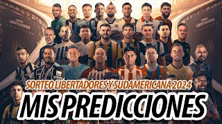 Sorteo Copa Libertadores y Sudamericana 2024  No conozco a los equipos  Reacción muy picante [upl. by Enimisaj849]