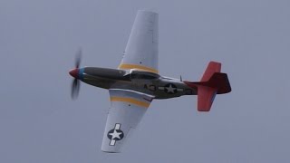 P51D Mustang at Abingdon 14th May 2017 [upl. by Lucais]