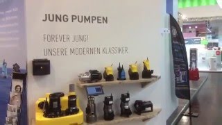 SHK 2016  PENTAIR JUNG PUMPEN [upl. by Aisorbma144]