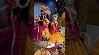 HARE KRISHNA 🙌🙏 RADHE RADHE 🏵️🪔☘️🌎🦚🥰🌹🌼🌻🌿trending shorts status video [upl. by Fineman]