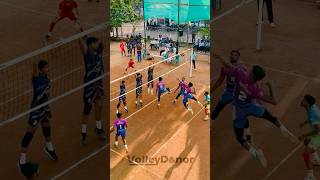 Rally 😲Difence 😅pipe Attack 😳volleyball volleydonor haikyuu haiku shorts viralvideo volley [upl. by Tiras407]