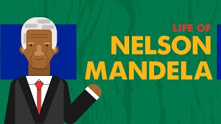 Life of Nelson Mandela  Animation [upl. by Lak]