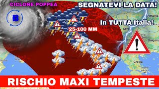 quotAllerta Meteo Forte Maltempo in Arrivo su Tutta lItalia tra il 23 e 24 Settembre 2024quot [upl. by Dolley]