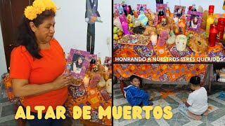 Altar de muertos Honrando a nuestros seres queridos [upl. by Yvonner543]