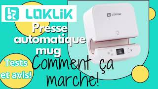 Presse automatique à mug LOKLIK français [upl. by Yanffit]