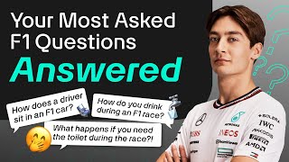 Your Most Asked F1 Questions Answered ✅ With George Russell [upl. by Dlnaod]