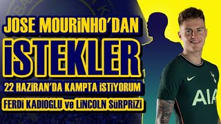 SONDAKİKA Fenerbahçe Transfer Harekatı Başladı Jose Mourinhodan İstekler ve Fesih Görüşmeleri [upl. by Iuqcaj]