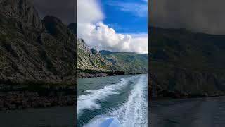 Kotor BayMontenegro 🇲🇪travel adriaticsea nature youtubeshorts 🌊⛰️ [upl. by Japeth178]