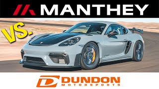 A Faster Porsche 718 GT4 RS  Manthey Performance Kit [upl. by Philbrook]