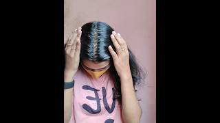 💥 How To do zigzag middle partition with comb stick Easy instat hairhackanjaliprettyhair tutorial [upl. by Buell]