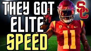 Elijah Newby Too FAST For College Football  4⭐️ USC Trojans Linebacker Recruit  Highlights [upl. by Ahsenroc873]