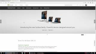 Kinect V2 Installation unter Windows 10 [upl. by Allebara801]